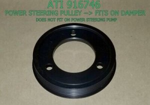 ATI 916746 POWER STEERING PULLEY for Nissan SR20DET S13 S14 S15 Drives Accessory