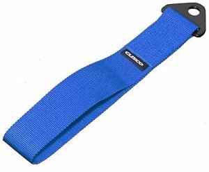 Cusco 00BCTSBL Tow Strap Nylon Racing Blue Universal FIA Approved