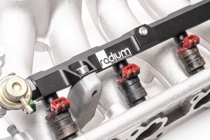 Radium 20-0757 Top Feed Fuel Rail Kit for Nissan RB20DET R32 11mm Top Turbo e85
