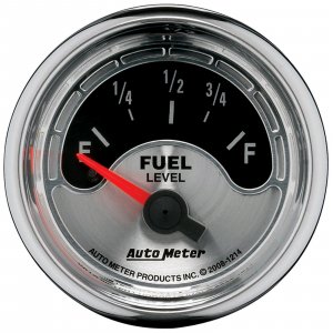 Auto Meter 1214 2-1/16" Fuel Level Gauge 0-90 Ω Ohms SSE American Muscle