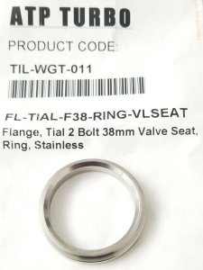 TIL-WGT-011 Valve Seat Ring for Tial F38 38mm 2-Bolt Wastegate Stainless Steel