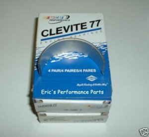 Clevite CB1657P Rod Bearings for Subaru EJ18 EJ20 EJ22 EJ25 52mm WRX STI Set-4