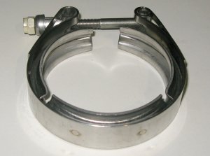 Clampco 99800-0481 V-Band Clamp 4" Stainless Steel GT4082 GT42R GT45R Turbine Ou