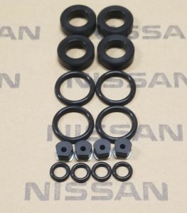 Nissan OEM Fuel Injector O-Rings Kit for S14 S15 SR20DET Set Side Feed