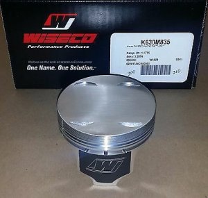 Wiseco K630M83 Pistons for Nissan CA18DET 83.0mm 8.5:1 S13 N13 CA18 Set of 4