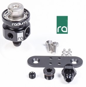 Radium 20-0010-01 Fuel Pressure Regulator w/ 4-Bar Bosch Top 0-58 psig