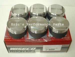 Wiseco K591M875AP Pistons for Nissan RB26DETT 87.5mm 8.5:1 R32 R33 R34