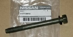 Nissan 31377-89F02 Bolt w/ Lock Washer m12 x 1.75 113mm UHL - 17mm Wrench