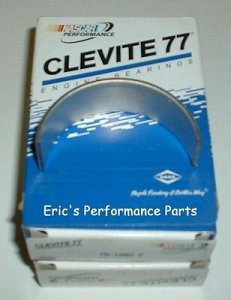 Clevite CB1287P Rod Big End Bearings for Nissan CA18DET CA18 Standard (Set of 4)