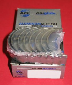 ACL 4B1955A-.50 Aluglide Rod Bearings Honda D15 42mm Journals +.50mm