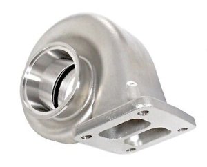 ATP-HSG-063 Exhaust Housing T4 Divided 3" V-Band 1.06 A/R for GT35R GTX35R