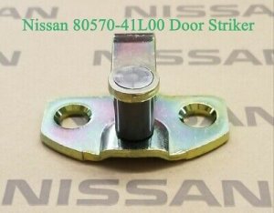 Nissan 80570-41L00 Door Striker Latch Right or Left S12 S13 240SX Z31 300ZX