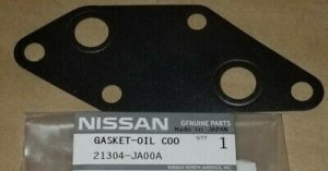 Nissan 21304-JA00A Oil Cooler Adapter Gasket Seal QR25DE Altima Rogue Senra QR25