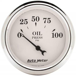 Auto Meter 1628 Gauge Oil Pressure 2-1/16" 100PSI Elec.