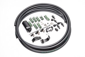 Radium 20-0703-05 Fuel Line Plumbing Kit for Nissan S13 R32 Microglass