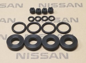 Nissan OEM Fuel Injector O-Rings Kit for S13 SR20DET Set SR20 PS13