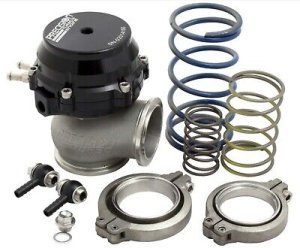 Precision 085-2200 External Wastegate 46mm Black Water Cooled Turbo Control