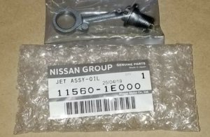 Nissan 11560-1E000 OEM Oil Jet Squirter for SR20DET SR20 S13 S14 S15 SINGLE