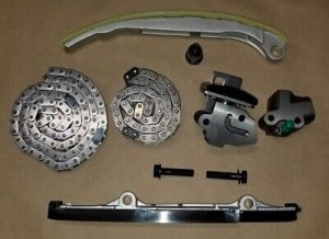 Nissan OEM Timing Chain Kit for KA24DE Chains Tensioners Guides Bolts S13 S14