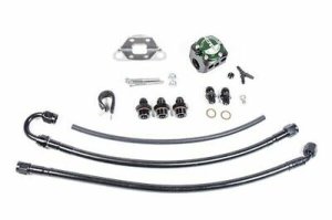 Radium 20-0389 Fuel Pulse Damper Kit for Toyota 2JZ-GTE MKIV Supra Turbo e85