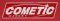 Cometic Sticker Red Small 1.75" x 5.375" Gasket Racing Turbo Decal Drift